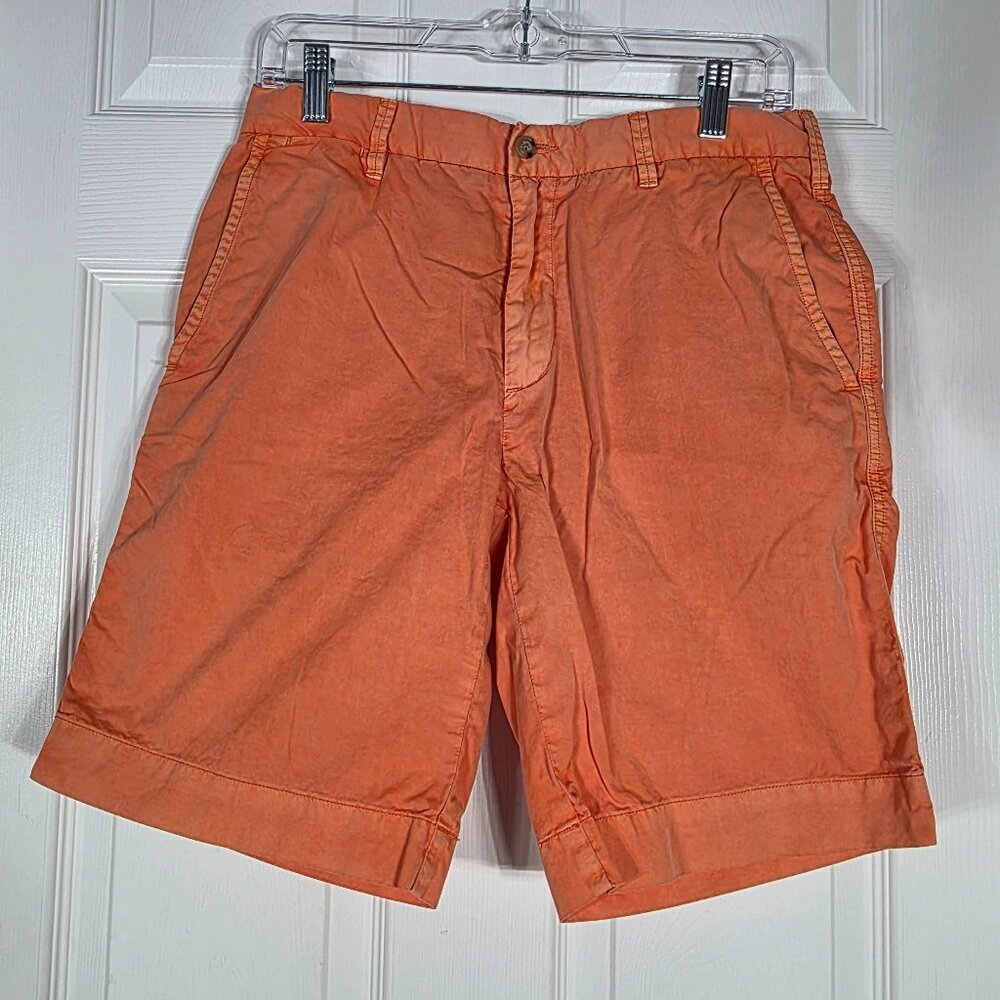Polo Ralph Lauren Mens Orange Chino Shorts Size 30